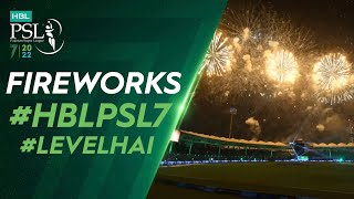 Dazzling Fireworks at National Stadium Karachi for HBL PSL7 | ML2T