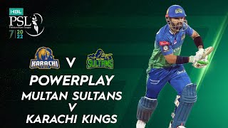 Powerplay | Multan Sultans vs Karachi Kings | Match 1 | HBL PSL 7 | ML2T
