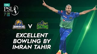 Excellent Bowling By Imran Tahir | Karachi Kings vs Multan Sultans | Match 1 | HBL PSL 7 | ML2T