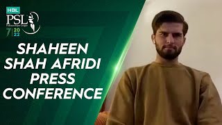 Shaheen Shah Afridi Press Conference HBLPSL 7
