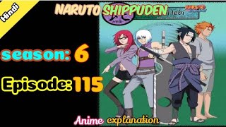 Naruto shippuden episode 115 in hindi || explain by || anime explanation
